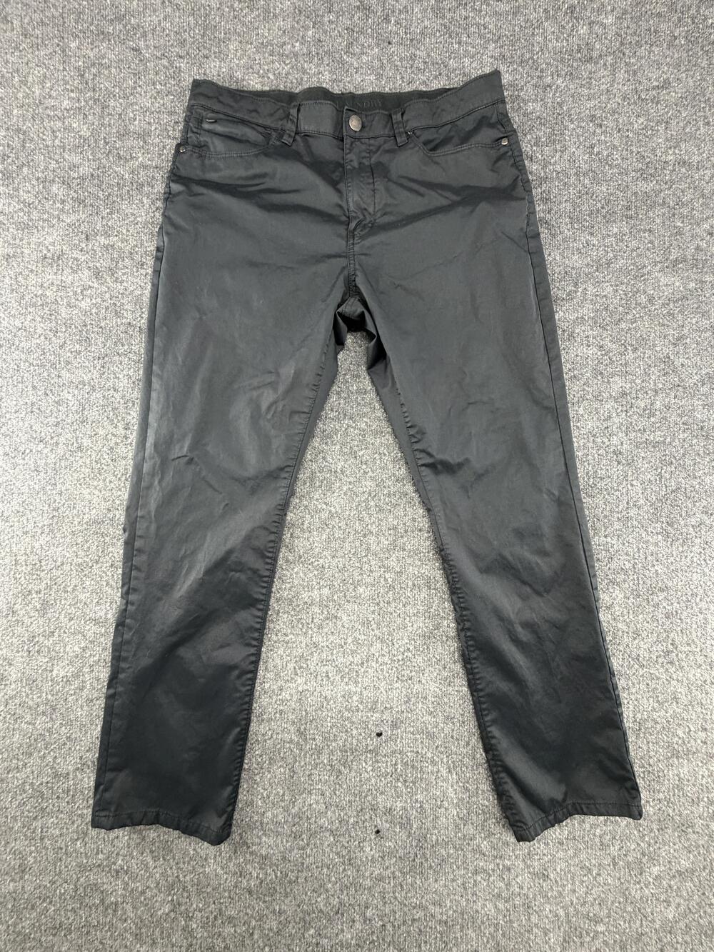English Laundry Pants Mens 35x29 Gray Slim Fit Stretch Chino 5-Pocket Casual